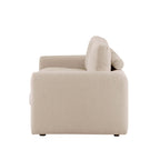 Dusklia - Antalya 3 Seater Sofa - Sand Boucle