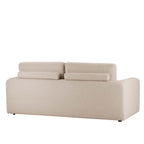Dusklia - Antalya 3 Seater Sofa - Sand Boucle