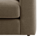 Dusklia - Antalya Loveseat - Chenille Mushroom