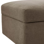 Dusklia - Antalya Storage Ottoman Pouffe - Chenille Mushroom