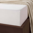 Dusklia - Anti-Allergy 200 Thread Count Fitted Sheet - White