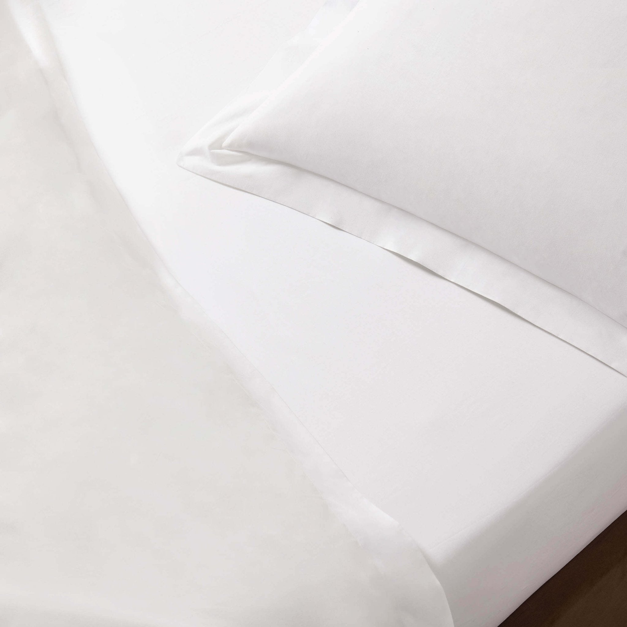 Dusklia - Anti-Allergy 200 Thread Count Fitted Sheet - White