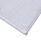 Dusklia - Antigua Soft Fine Ribbed Towel Collection - White