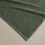 Dusklia - Antigua Soft Fine Ribbed Towel Collection - Fern