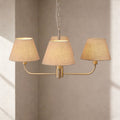 Dusklia - April 4 Light Pendant Chandelier - Grey/ Silver