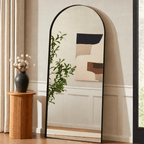 Dusklia - Arched Full Length Mirror - Black