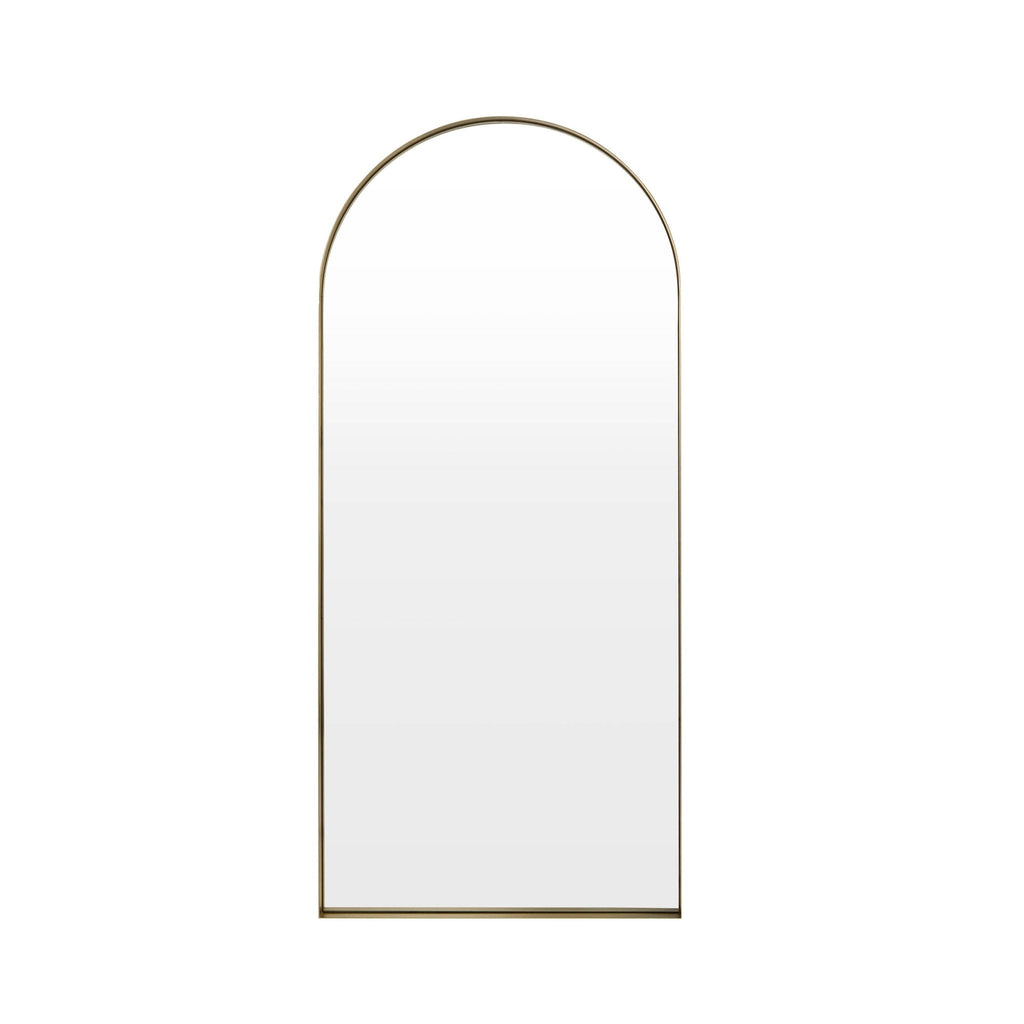 Dusklia - Arched Full Length Mirror - Gold