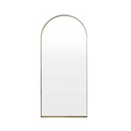 Dusklia - Arched Full Length Mirror - Gold