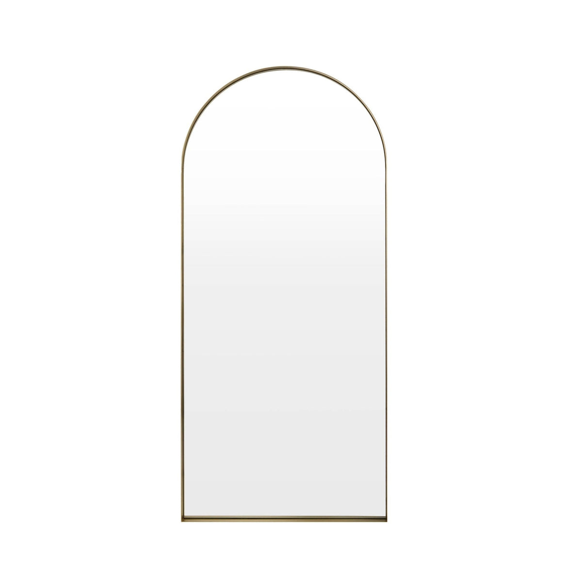 Dusklia - Arched Full Length Mirror - Gold