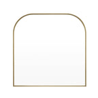 Dusklia - Arched Mantel Mirror - Gold