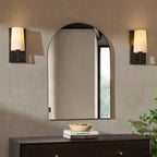 Dusklia - Arched Wall Mirror - Black