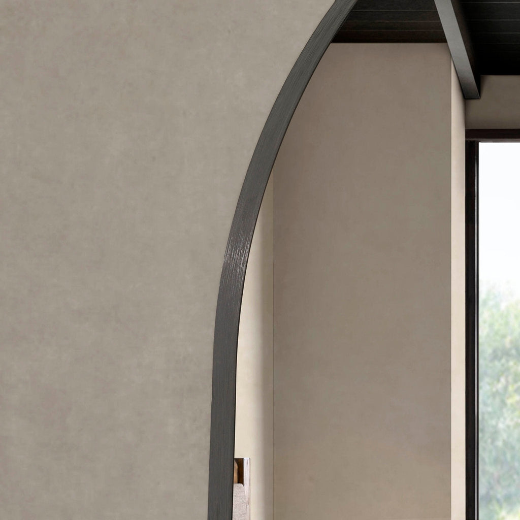 Dusklia - Arched Wall Mirror - Black