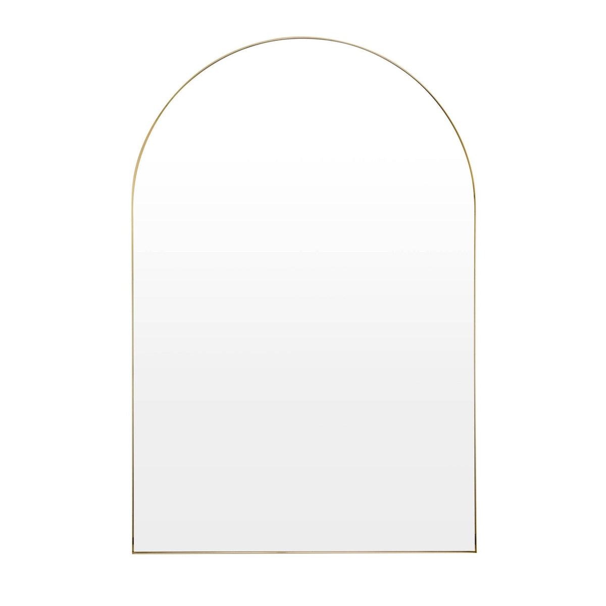 Dusklia - Arched Wall Mirror - Gold