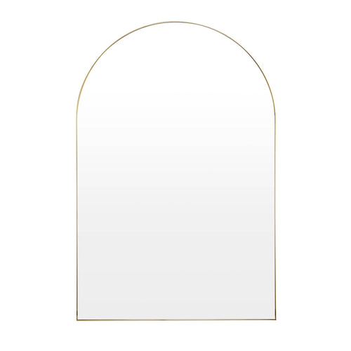 Dusklia - Arched Wall Mirror - Gold