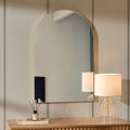 Dusklia - Arched Wall Mirror - Gold