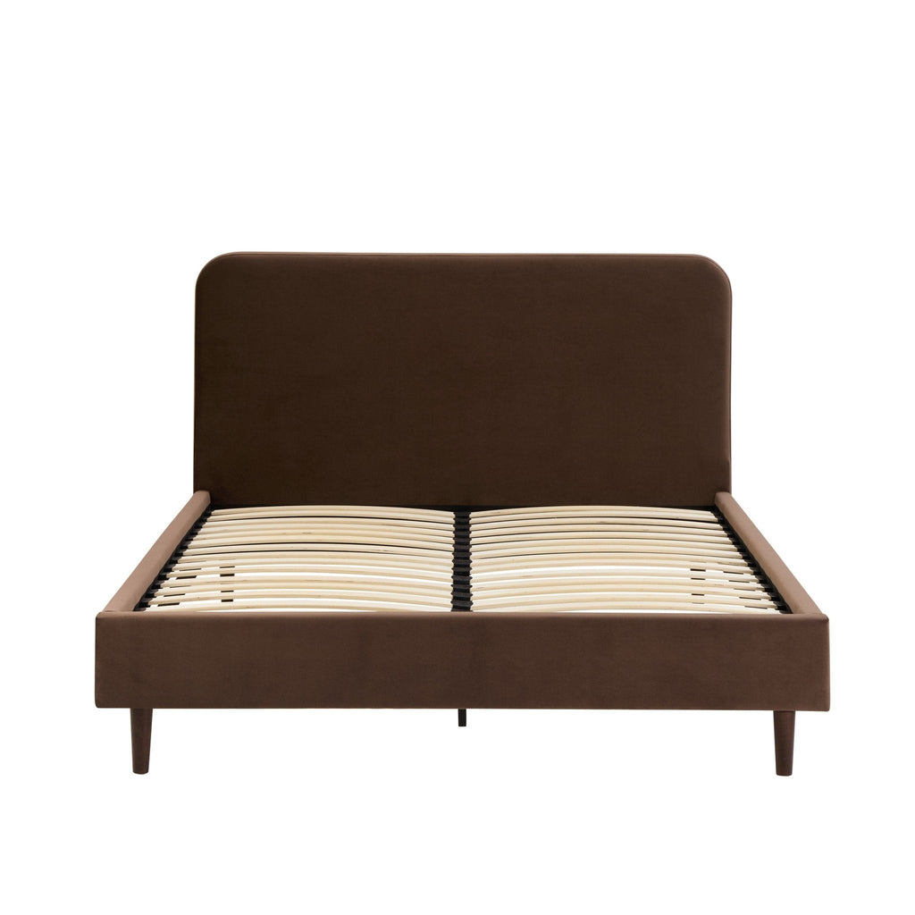 Dusklia - Ascot Bed Frame - Cappuccino