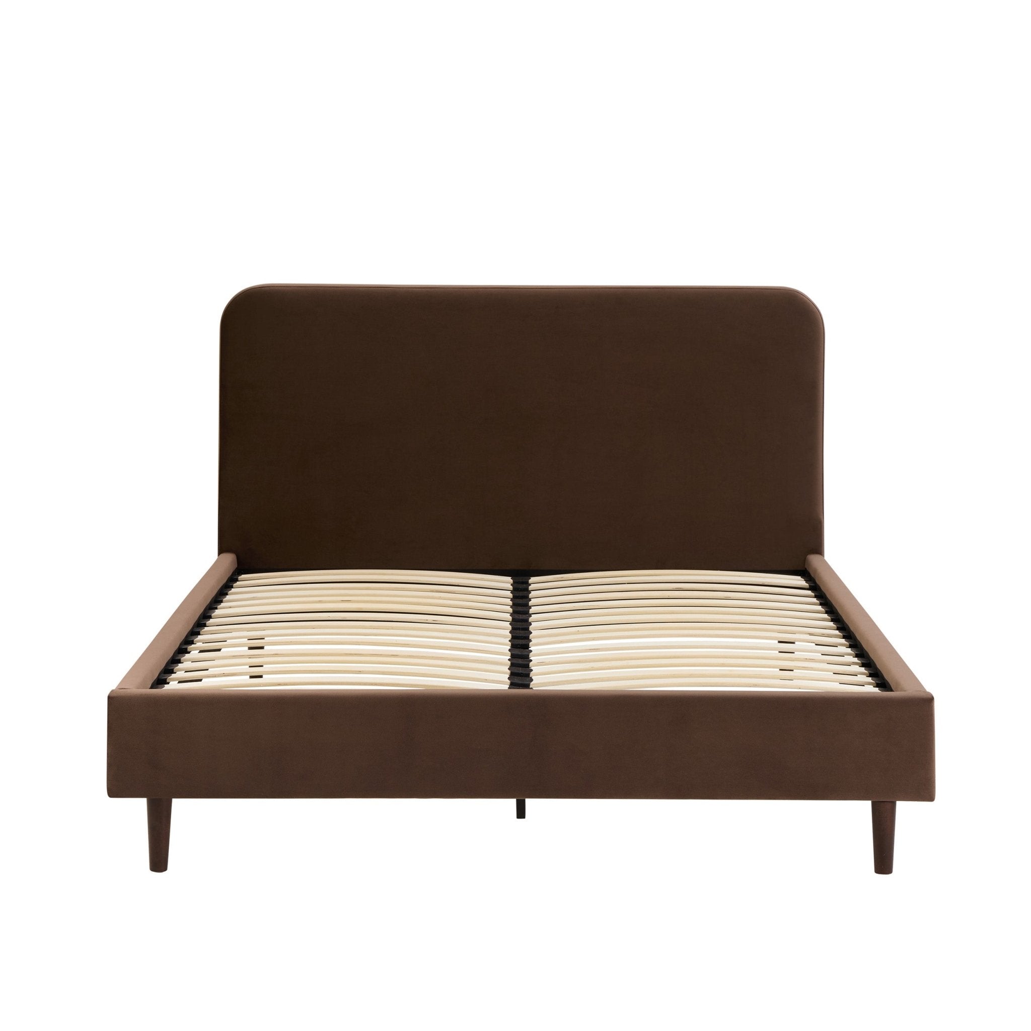 Dusklia - Ascot Bed Frame - Cappuccino