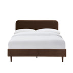 Dusklia - Ascot Bed Frame - Cappuccino
