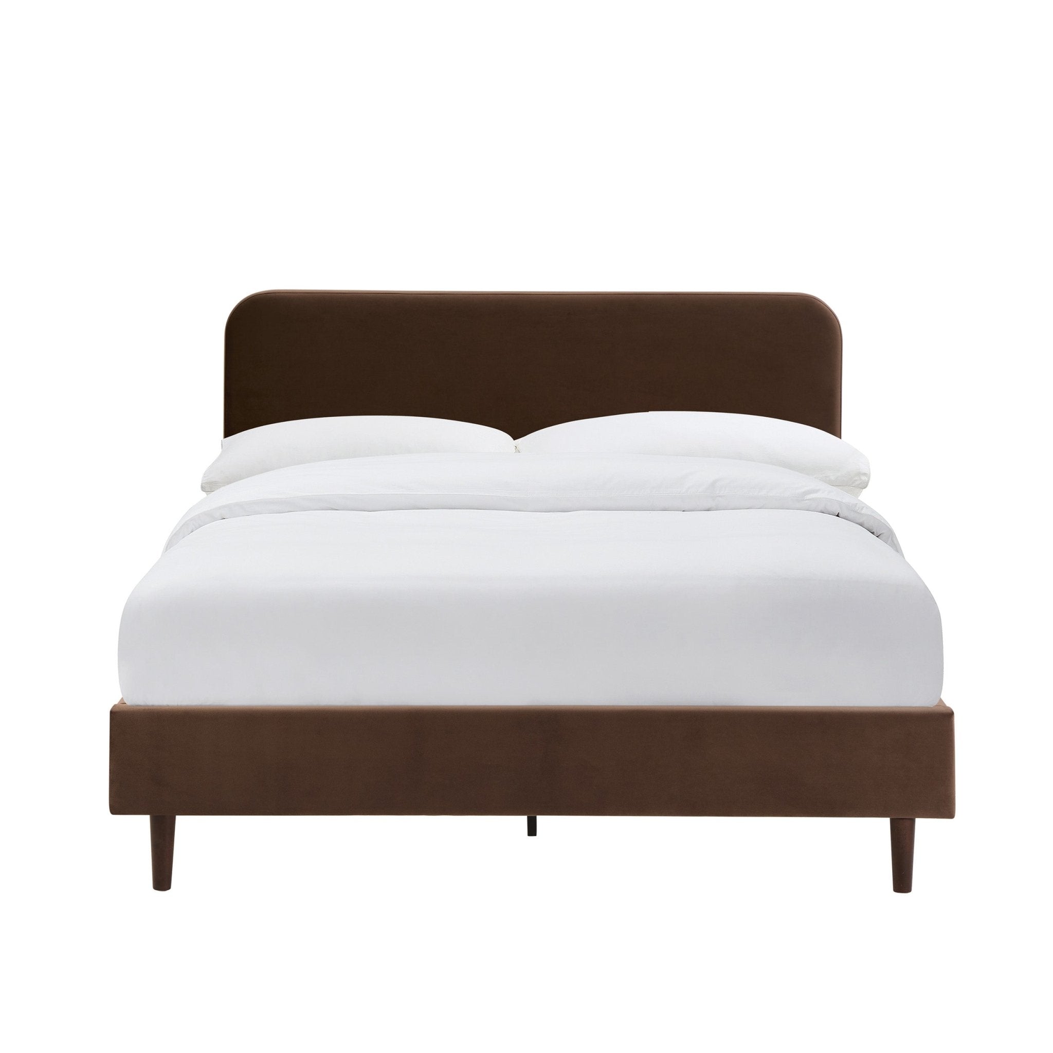 Dusklia - Ascot Bed Frame - Cappuccino