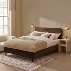 Dusklia - Ascot Bed Frame - Cappuccino
