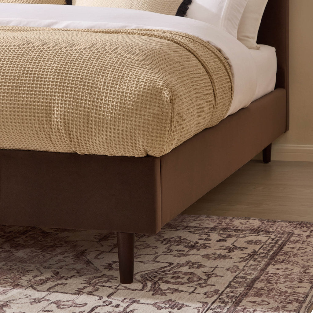 Dusklia - Ascot Bed Frame - Cappuccino