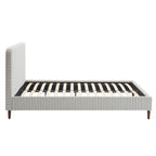 Dusklia - Ascot Bed Frame - Sage Stripe
