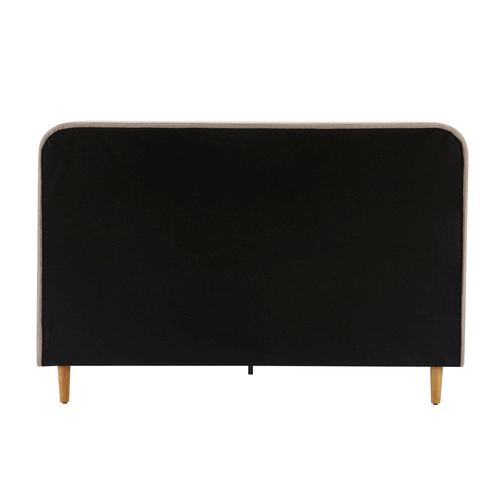 Dusklia - Ascot Bed Frame - Stone Grey