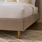 Dusklia - Ascot Bed Frame - Stone Grey