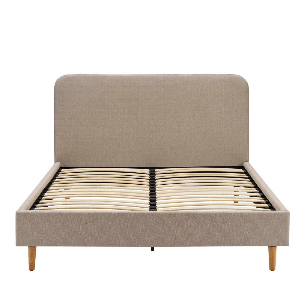 Dusklia - Ascot Bed Frame - Stone Grey