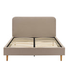 Dusklia - Ascot Bed Frame - Stone Grey