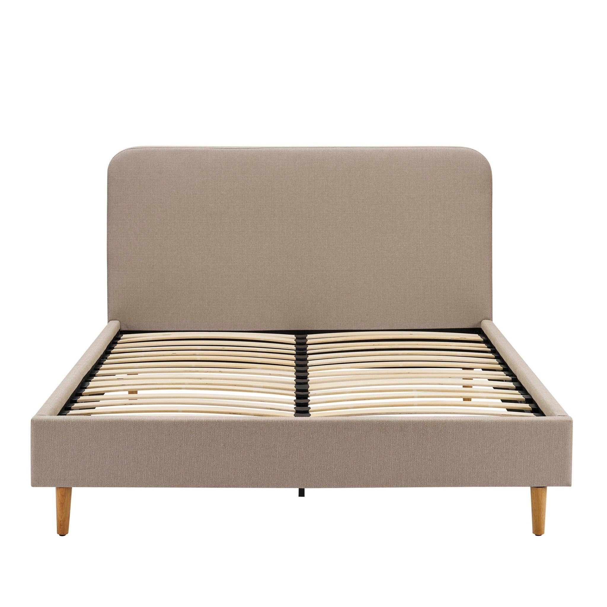 Dusklia - Ascot Bed Frame - Stone Grey