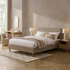 Dusklia - Ascot Bed Frame - Stone Grey