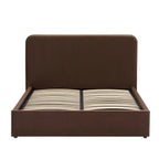 Dusklia - Ascot Ottoman Storage Bed - Cappuccino