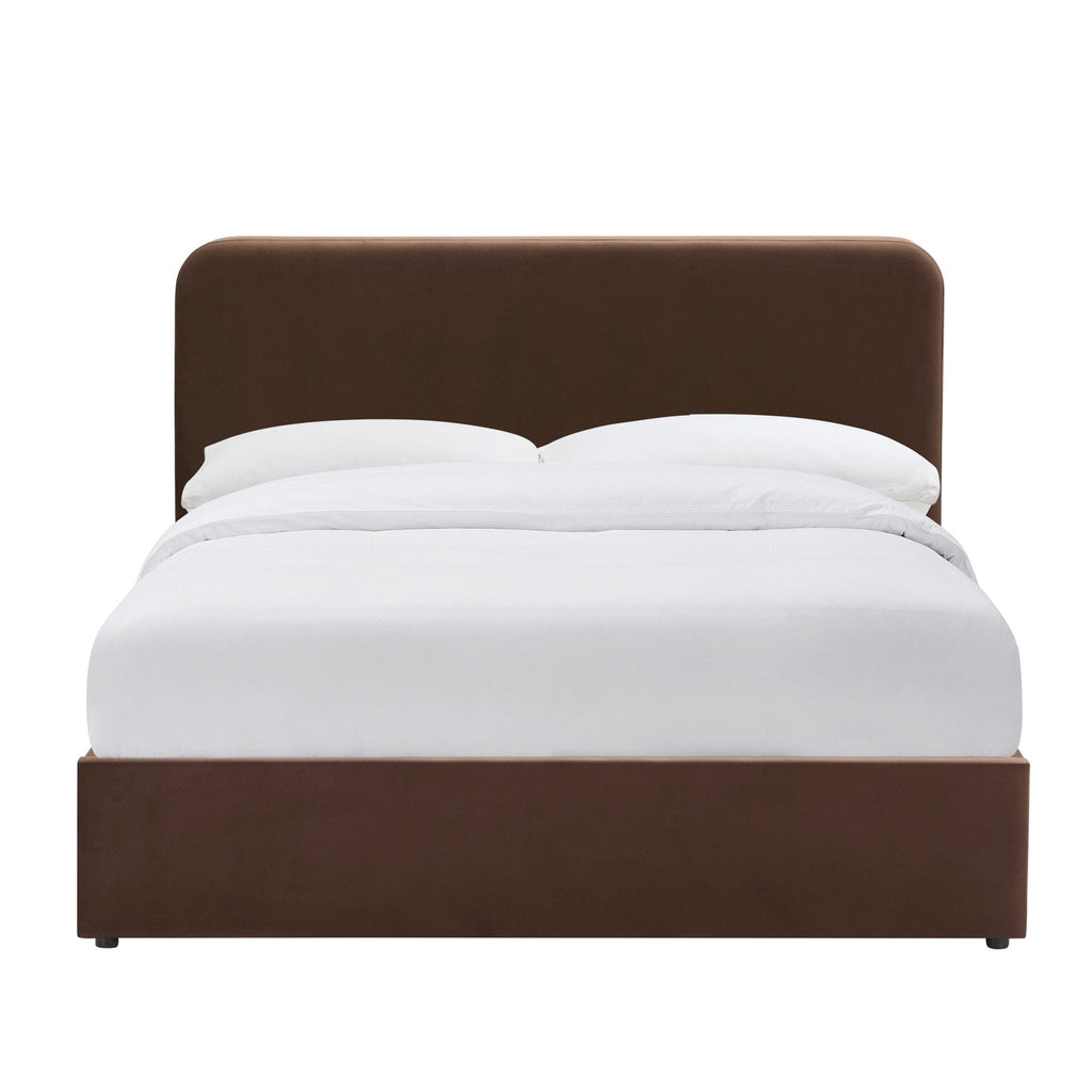 Dusklia - Ascot Ottoman Storage Bed - Cappuccino