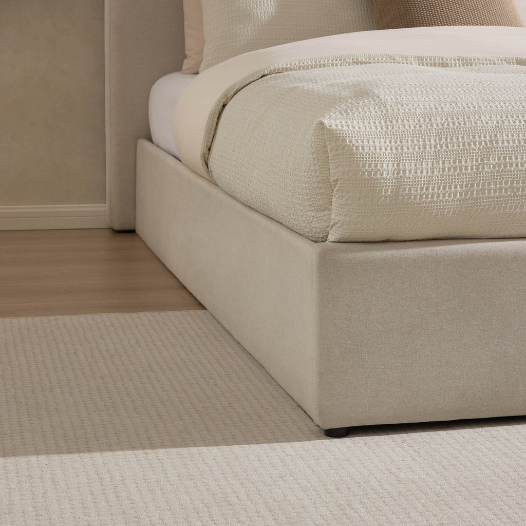 Dusklia - Ascot Ottoman Storage Bed - Natural