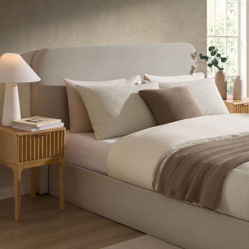 Dusklia - Ascot Ottoman Storage Bed - Natural