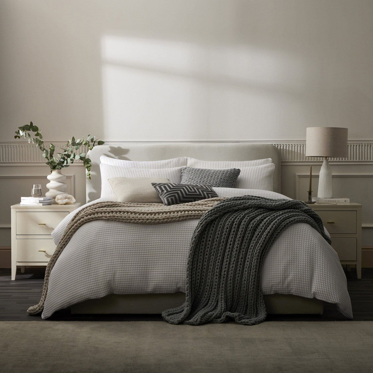 Dusklia - Ascot Ottoman Storage Bed - Natural