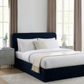 Dusklia - Ascot Ottoman Storage Bed - Navy