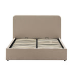 Dusklia - Ascot Ottoman Storage Bed - Oatmeal