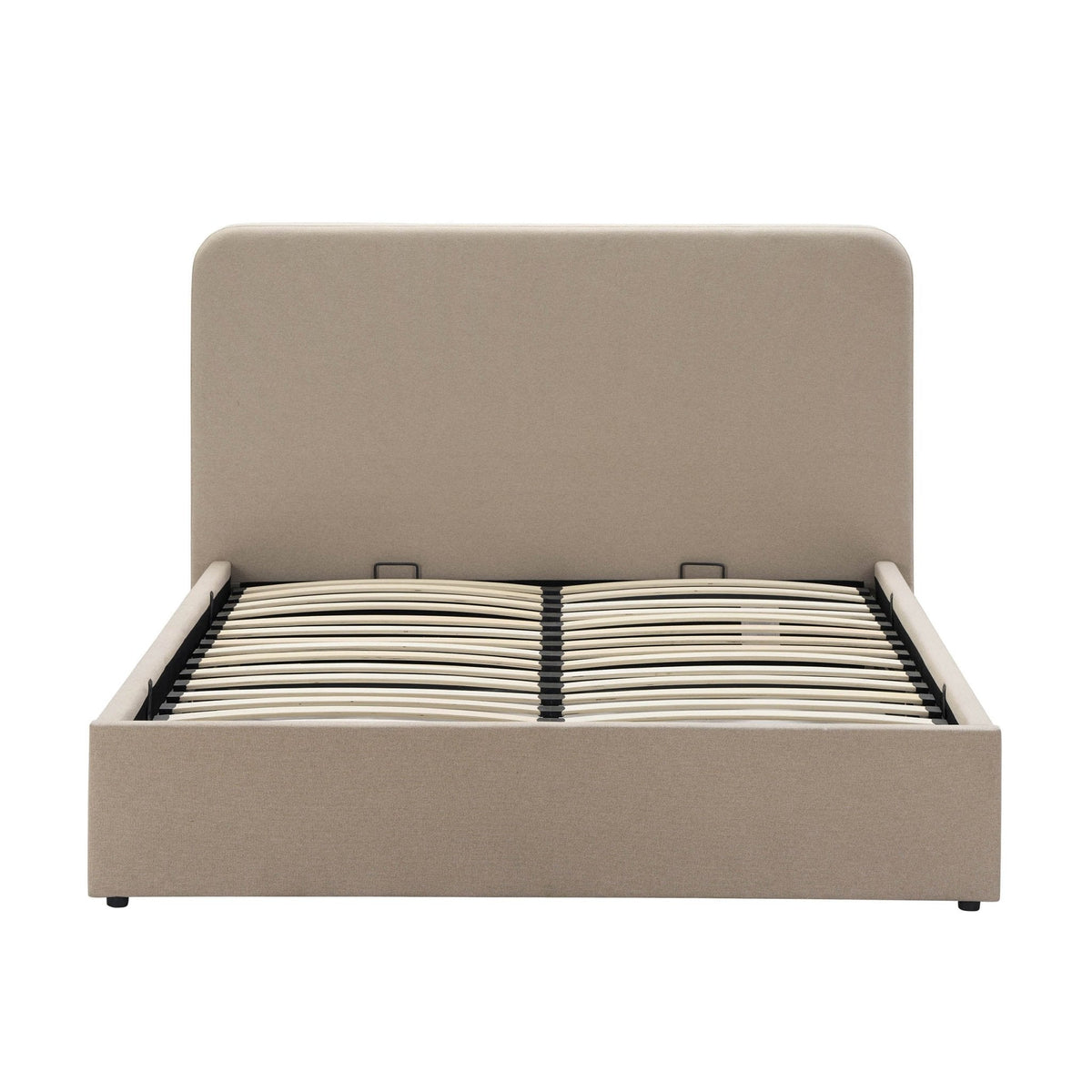 Dusklia - Ascot Ottoman Storage Bed - Oatmeal