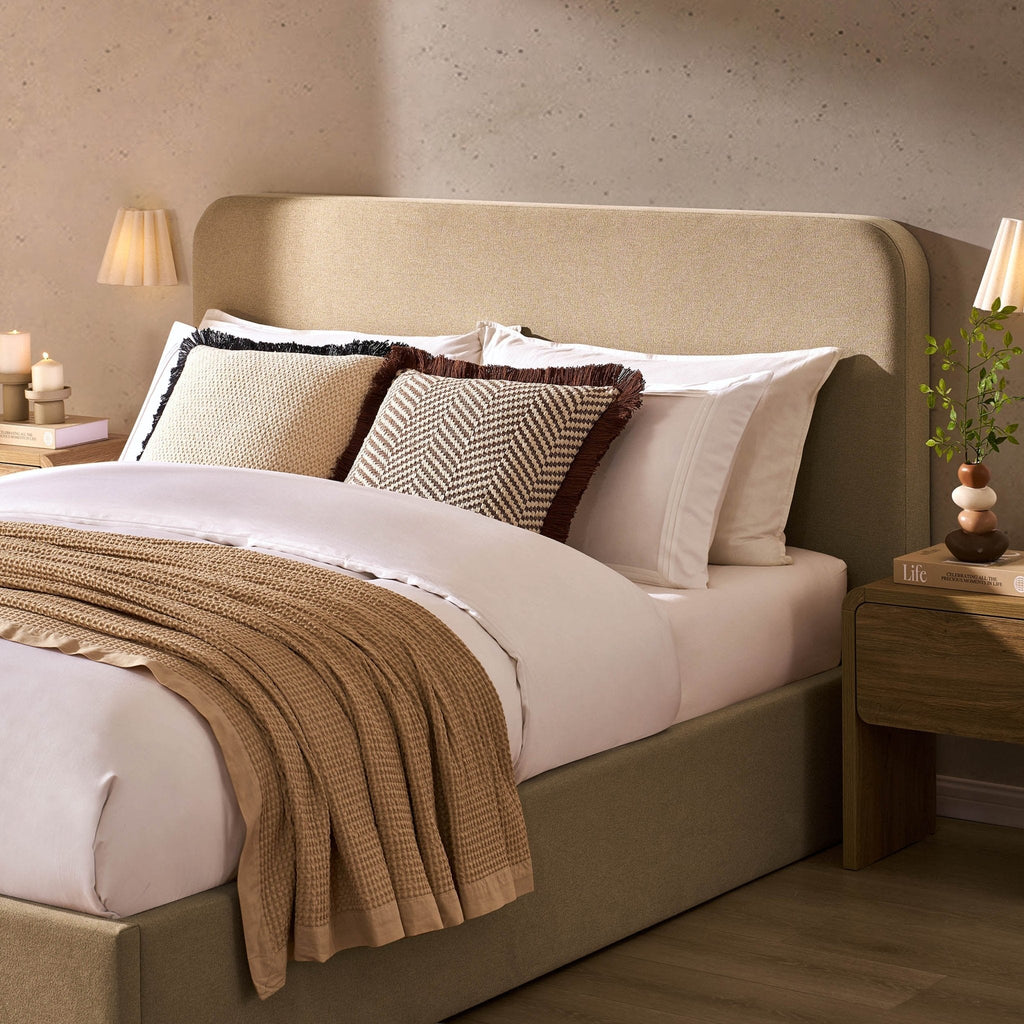 Dusklia - Ascot Ottoman Storage Bed - Oatmeal