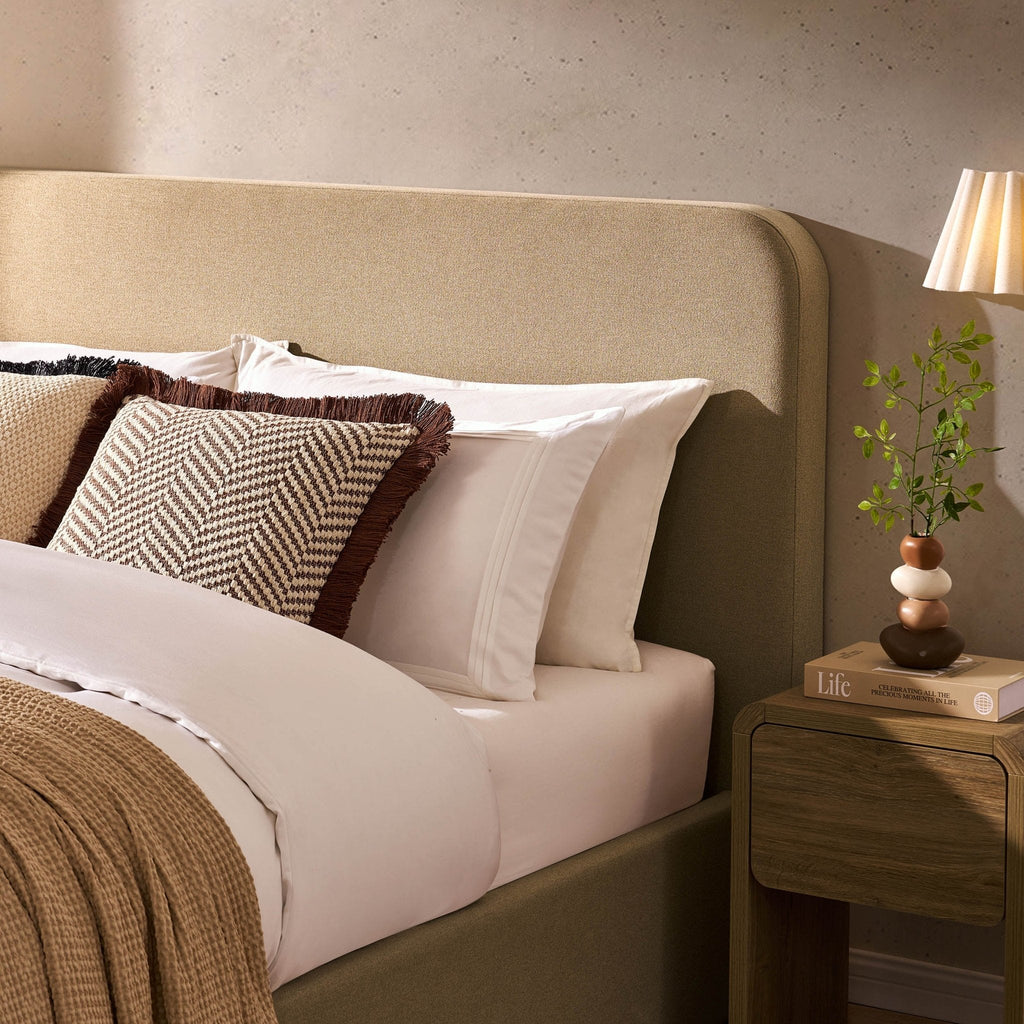 Dusklia - Ascot Ottoman Storage Bed - Oatmeal