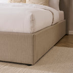 Dusklia - Ascot Ottoman Storage Bed - Stone Grey