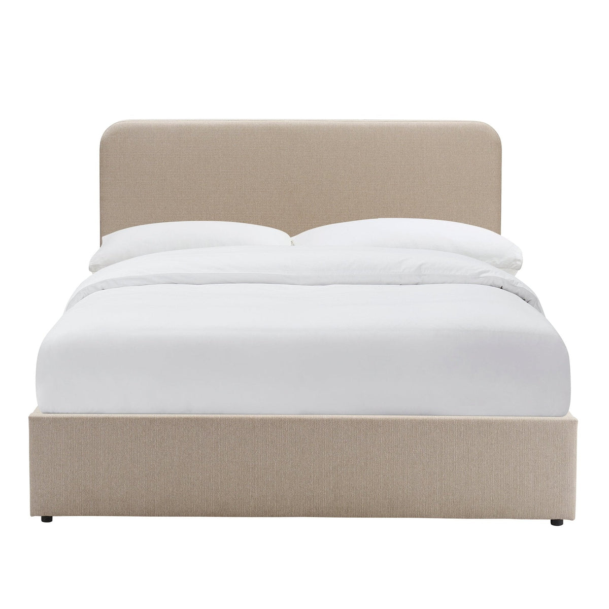 Dusklia - Ascot Ottoman Storage Bed - Stone Grey