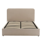Dusklia - Ascot Ottoman Storage Bed - Stone Grey