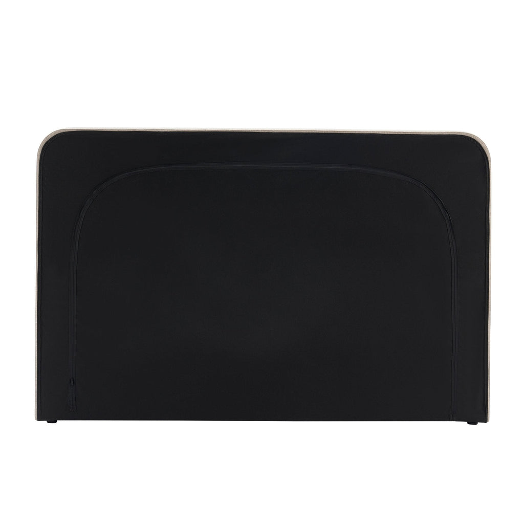 Dusklia - Ascot Ottoman Storage Bed - Stone Grey