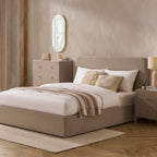Dusklia - Ascot Ottoman Storage Bed - Stone Grey