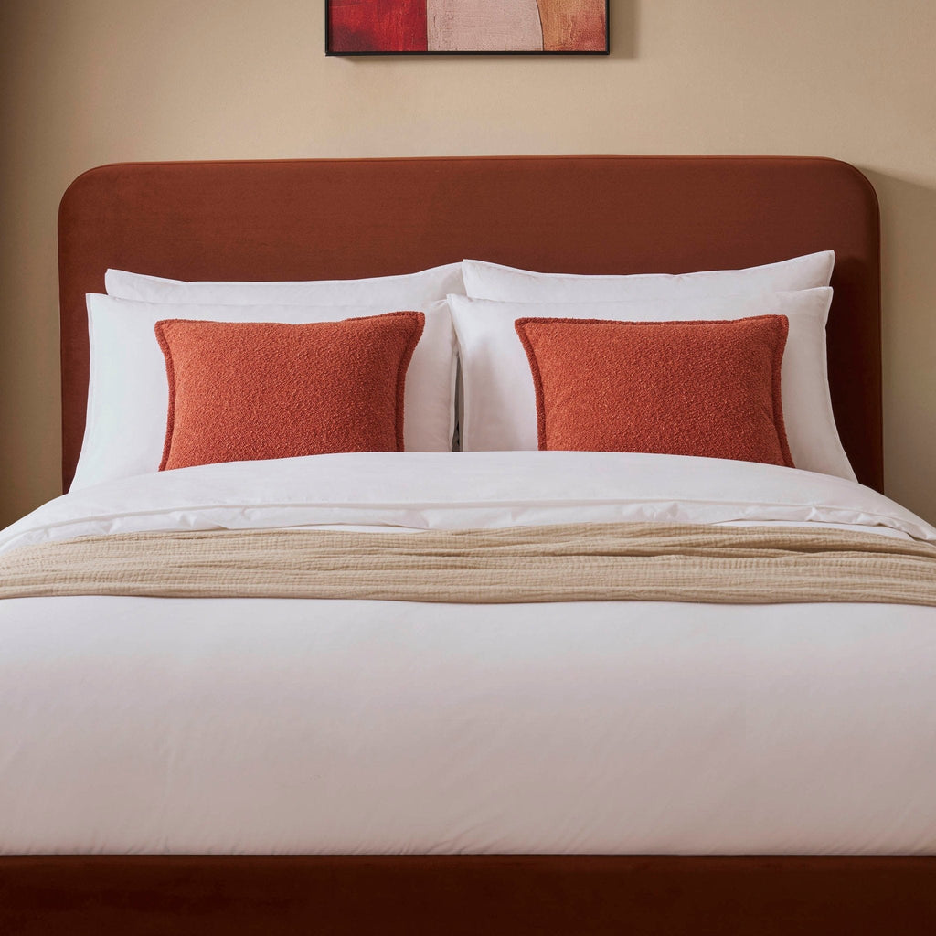 Dusklia - Ascot Ottoman Storage Bed - Terracotta