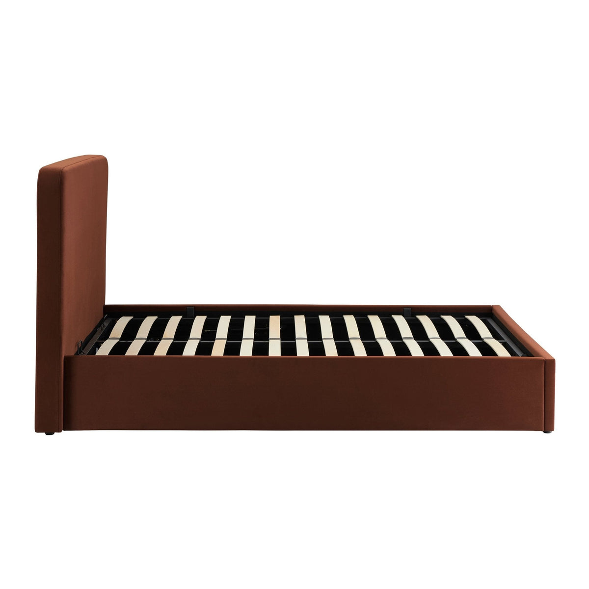 Dusklia - Ascot Ottoman Storage Bed - Terracotta