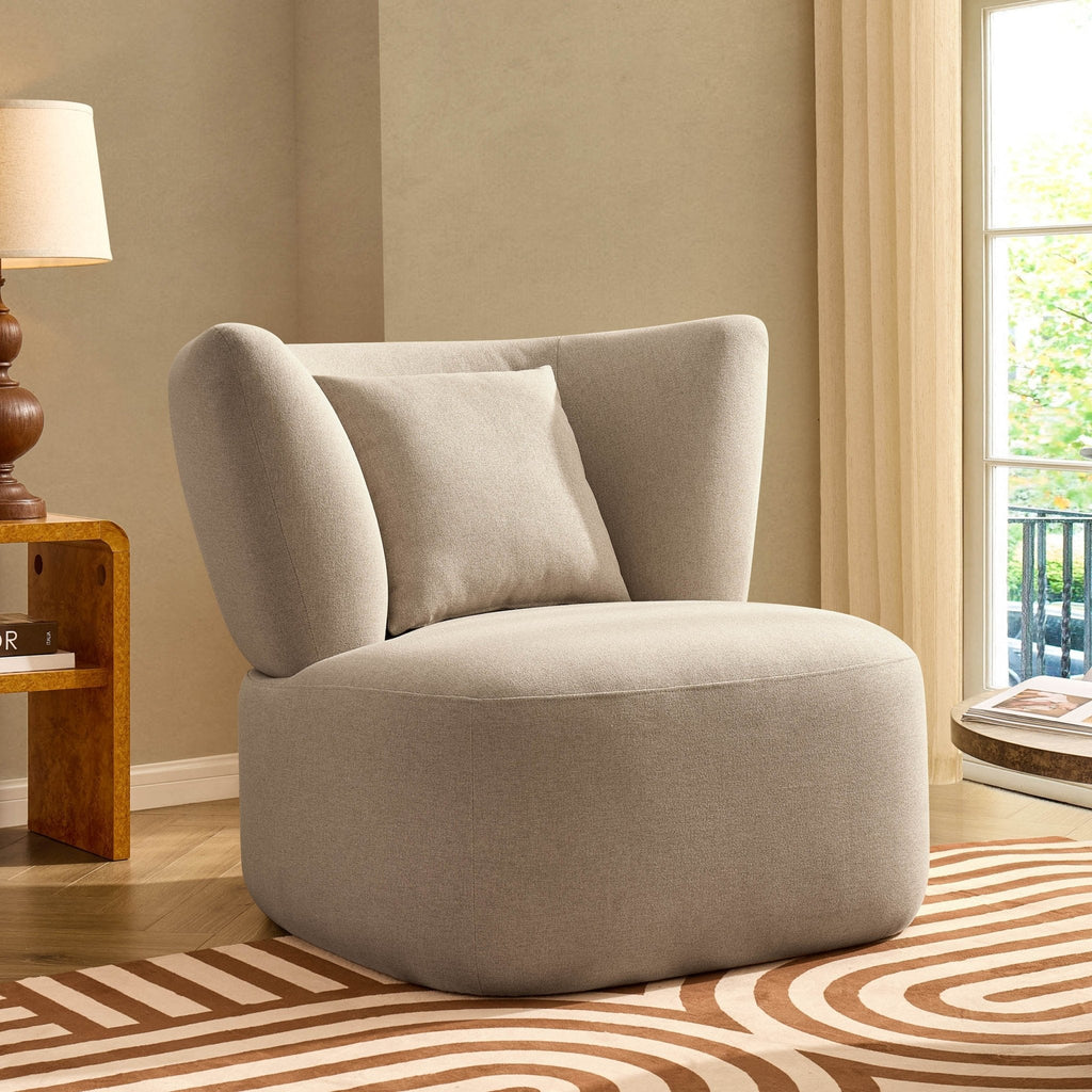Dusklia - Athens Armchair - Oatmeal